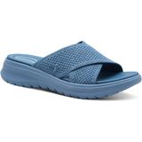 TAMARIS - Gezondheidsslippers - Zwart - Leer