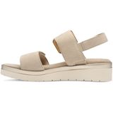 TAMARIS - Damessandalen - Bruin - Leer - Comfort Fit