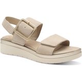 TAMARIS - Damessandalen - Bruin - Leer - Comfort Fit