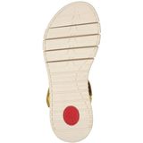 Tamaris - Damessandalen - Geel - Verstelbaar - Comfortabel