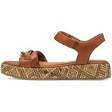 TAMARIS Comfort - Damessandalen - Cognac - Hoogwaardig Materiaal