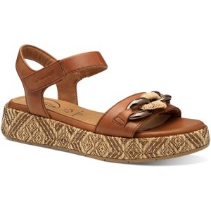 TAMARIS Comfort - Damessandalen - Cognac - Hoogwaardig Materiaal