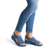 Tamaris - 8-88713-42 - Sandalen - Denim - Veganistisch - Extra Lichte Buitenzoal