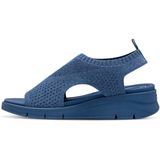 Tamaris - 8-88713-42 - Sandalen - Denim - Veganistisch - Extra Lichte Buitenzoal