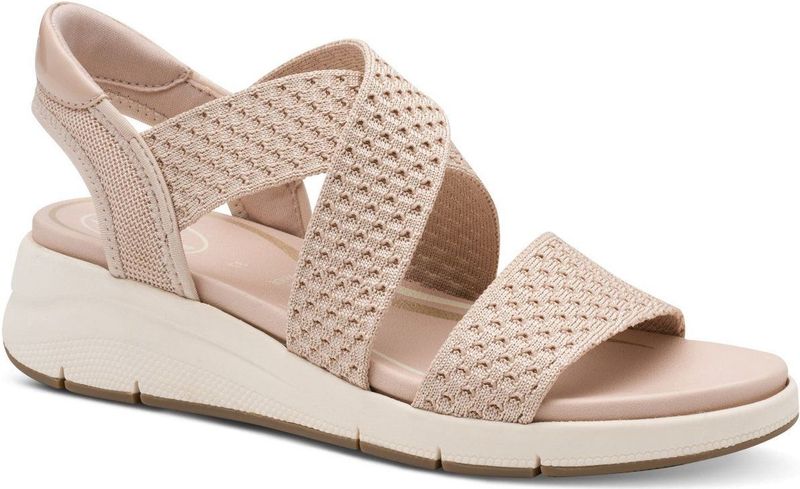 TAMARIS Comfort TC Vegan Sandalen - Roze - HALLUX-VRIENDELIJK - Hoogwaardig Materiaal