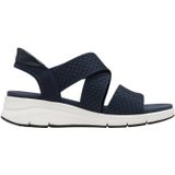 TAMARIS - Comfort TC Vegan - Damessandalen - Donkerblauw - Sleehak