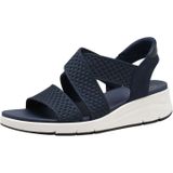 TAMARIS - Comfort TC Vegan - Damessandalen - Donkerblauw - Sleehak