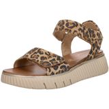 TAMARIS Comfort Sandalen - Luipaard - Hallux-Vriendelijk - Hoogwaardig Materiaal