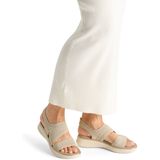 TAMARIS Comfort TC Vegan Slippers - Beige - Goud - Hallux-vriendelijk