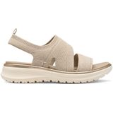 TAMARIS Comfort TC Vegan Slippers - Beige - Goud - Hallux-vriendelijk