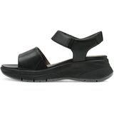 TAMARIS Comfort Sandalen - Zwart - Effen - Hallux-Vriendelijk