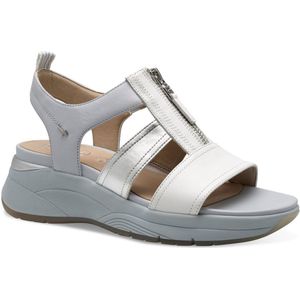 Tamaris - Comfortabele Damessandalen - Lichtblauw - HALLUX-VRIENDELIJK - Hoogwaardig Materiaal