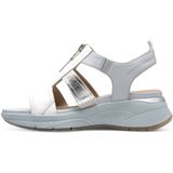 Tamaris - Sandalen - Lichtblauw - Leer