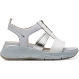 Tamaris - Sandalen - Lichtblauw - Leer