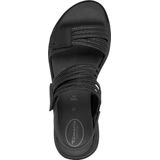 TAMARIS - Comfort MultiAdj Sandalen - Zwart - Vegan Materiaal