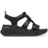 TAMARIS Comfort Sandalen - Zwart - HALLUX-VRIENDELIJK - Duurzaam Materiaal
