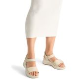 Tamaris - Damessandalen - Beige - Verstelbaar - Comfortabel