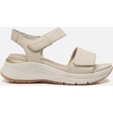 Tamaris - Damessandalen - Beige - Verstelbaar - Comfortabel