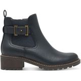 Jana - Chelsea Laarzen - Donkerblauw - Veganistisch