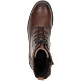 TAMARIS - Comfort Lace Boot - Halflange Laarzen - Cognac