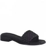 Marco Tozzi - Casual Open Slippers - Zwart - Dames
