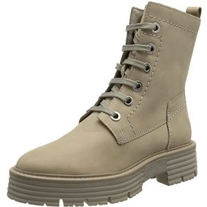 Marco Tozzi Dames 2-2-25217-29 lederen veterlaarsjes, kwarts nubuck, 38 EU