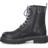 Marco Tozzi - Enkellaarsjes - Zwart - Wol