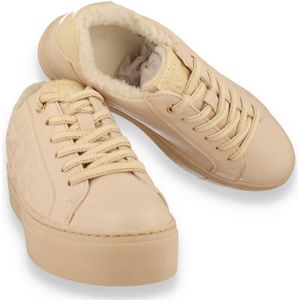 Marco Tozzi Dames Sneaker Cream Comb BEIGE