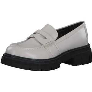 MARCO TOZZI Pantoffels voor dames, 2-2-24700-29, mocassin zool, Crèmekwast