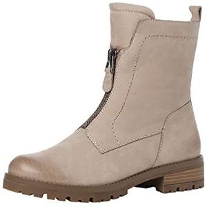 Marco Tozzi 2-2-25434-29 dames leren laarzen, modieus, taupe, 41 EU, Taupe