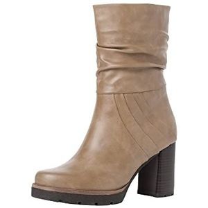 Marco Tozzi 2-25467-29 Enkellaarsjes voor dames, Taupe