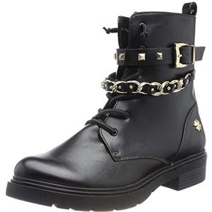 Marco Tozzi Dames by Guido Maria Kretschmer 2-2-85217-29 Boot Modelaarzen, Zwart/Goud, 42 EU