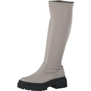 MARCO TOZZI 2-2-25633-29 kniehoge laarzen voor dames, Ivoor Rubber, 38 EU