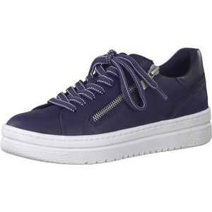 MARCO TOZZI Damessneakers, Navy Comb 02, 38 EU