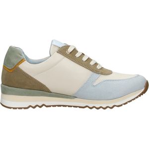Marco Tozzi Dames Sneaker - 23707-453 Blauw/Combi - Maat 42
