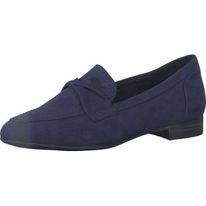 Marco Tozzi Dames Instapper - 24204-805 Blauw - Maat 39