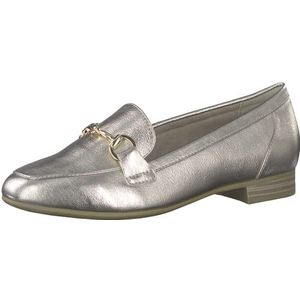 Marco Tozzi Dames Moccasins ZILVER 42