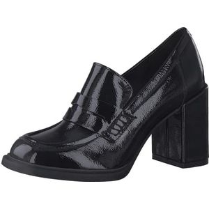 MARCO TOZZI Dames 2-2-24403-20 platte slipper, zwart patent, 39 EU, zwart (patent), 39 EU