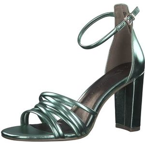 MARCO TOZZI 2-2-28386-20 damessandalen, Green Met, 38 EU