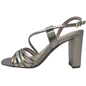 Marco Tozzi Dames 2-2-28324-20 sandalen, Rose MET. Comb, 38 EU, Roze met kam, 38 EU