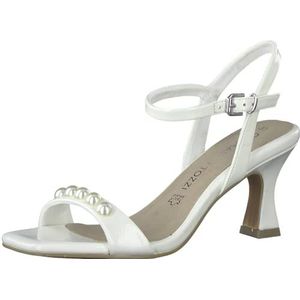 MARCO TOZZI 2-2-28305-20 Damessandalen, Ivory Patent, 38 EU