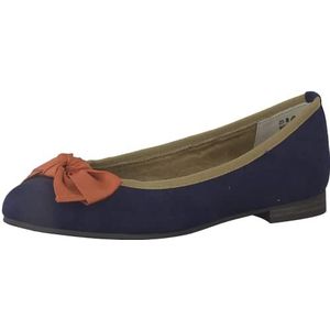 MARCO TOZZI MARCO TOZZI 2-2-22195-20 Ballerina's, dames, Navy Blauw