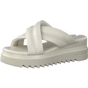 Marco Tozzi Marco Tozzi 2-2-27504-20 Sandalen voor dames, Crème