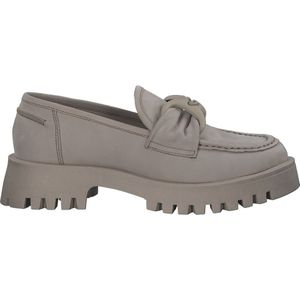 Marco Tozzi, Schoenen, Dames, Beige, 40 EU, Leer, Stijlvolle Nubuck Loafers voor Vrouwen