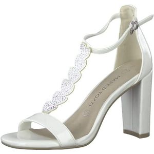 MARCO TOZZI 2-2-28310-20 damessandalen, Ivory Patent, 37 EU