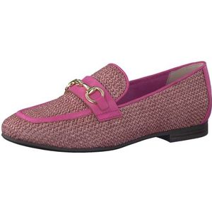 MARCO TOZZI Dames slippers blokhak, zacht gevoel ME voetbed, ideaal voor business en vrije tijd, roze, 40 EU