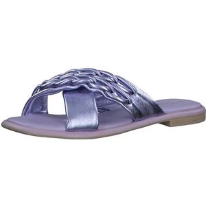 Marco Tozzi Dames 2-2-27122-20 leren sandalen, paars metaal, 38 EU, paars metaal, 38 EU