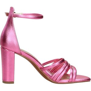 MARCO TOZZI 2-2-28386-20 Damessandalen, roze metallic, 41 EU