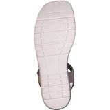 Marco Tozzi - Flat Sandalen - Roze - Leer/Synthetisch