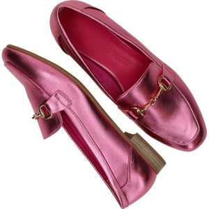 Marco Tozzi, Metallic Pink Loafers Roze, Dames, Maat:39 EU